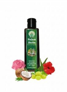 "Nalam Herbs 21 Herbs Hair Growth Oil – Natural Herbal Hair Oil for Hair Fall Control”