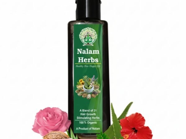 "Nalam Herbs 21 Herbs Hair Growth Oil – Natural Herbal Hair Oil for Hair Fall Control”