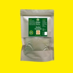 "Nalam Herbs Herbal Facepack for acne control and skin brightening.”