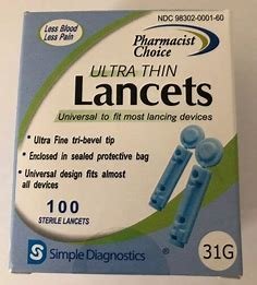 LIVINGWELL Lancets 31 G (100 Lancets)
