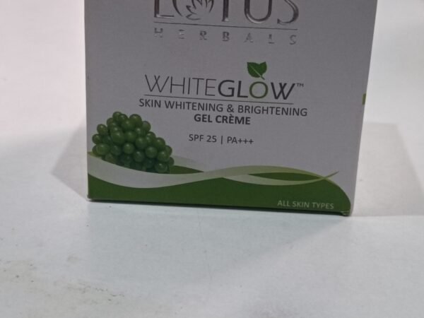 Lotus White-Glow Gel Creme (60g)