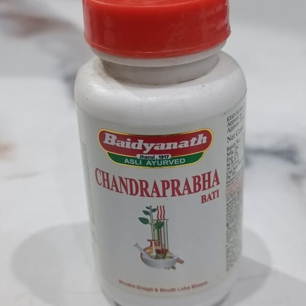 Baidyanath Chandraprabha Bati (80 tab)