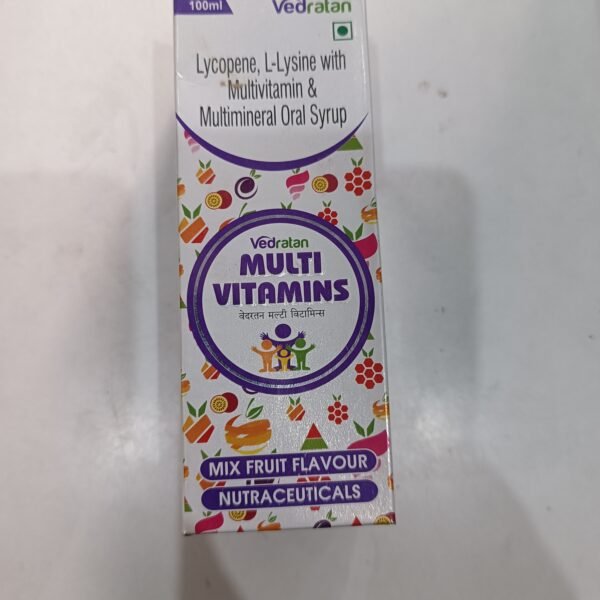 Vedratan Multi-Vitamins Syrup (100ml)