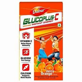 Dabur Glucoplus-C Orange Flavour (200g)