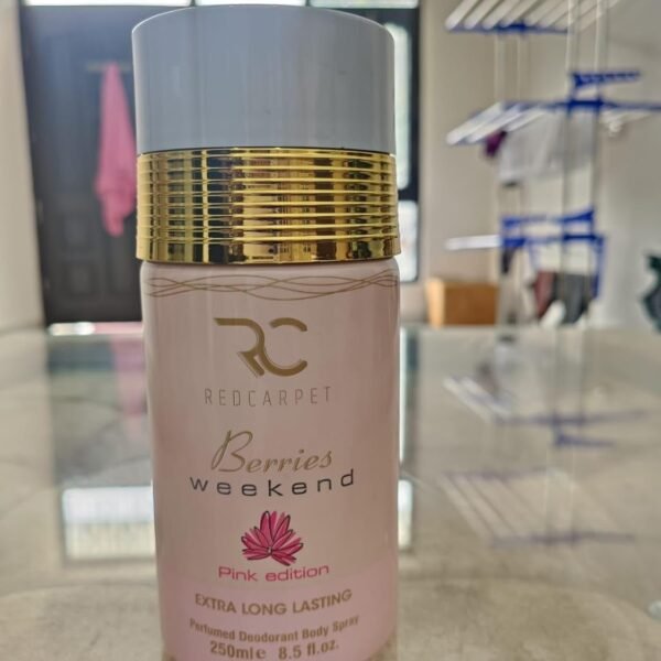 Pink Edition perfumed Deodorant Body Spray For Men & Women 250ml, Extra Long Lasting Unisex Perfume