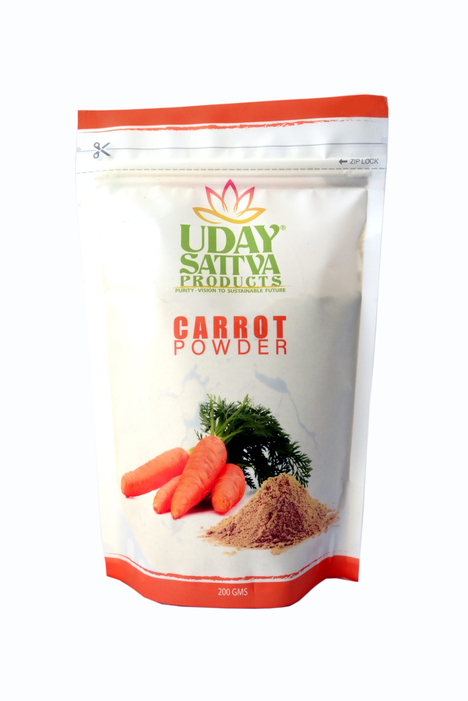 Carrot Powder front_SPPW_200g
