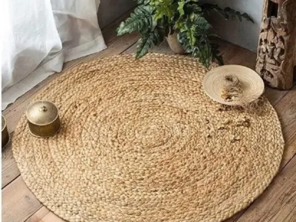 Handmade JUTE Carpet size,2x2
