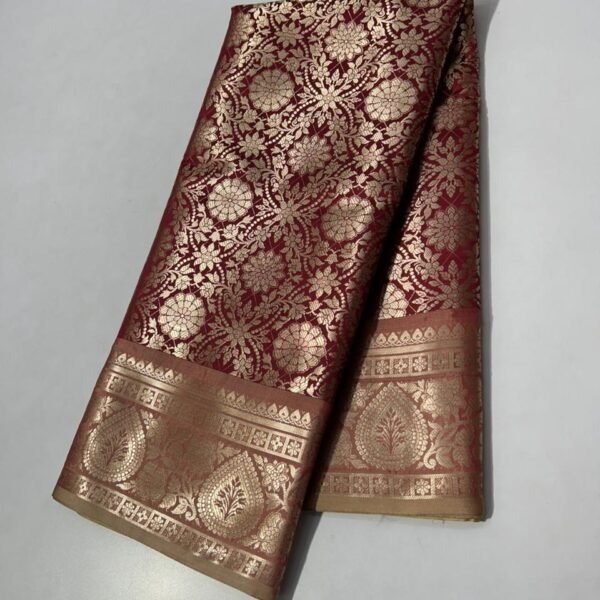 Banarasi Brocade soft silk saree