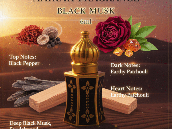 BLACK MUSK ALCOHOL FREE ATTAR ROLL ON