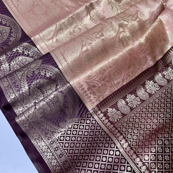 Banarasi soft silk saree