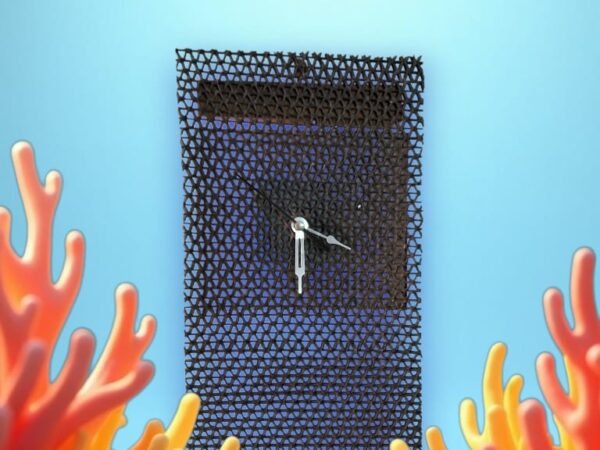 Cute Wall Modern Hanging Black Clock