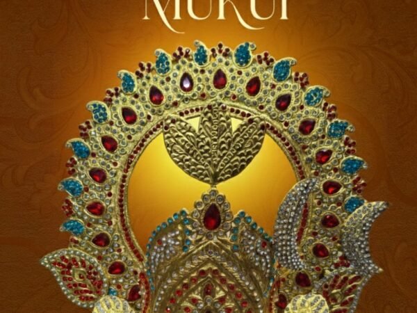 NANDIGOSH kaali maa mukut brasss