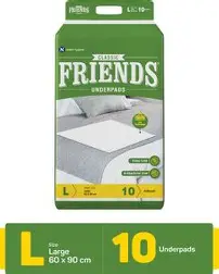 Classic Friends Underpads (L-10)