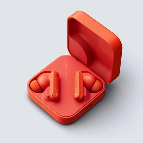 CMF Buds Pro 2 by Nothing – 50 dB Active Noise Cancellation | Hi-Res Audio with LDAC | Smart Dial Control | Spatial Sound | Dual-Driver Bluetooth Earbuds Orange| NDCOLLECTION