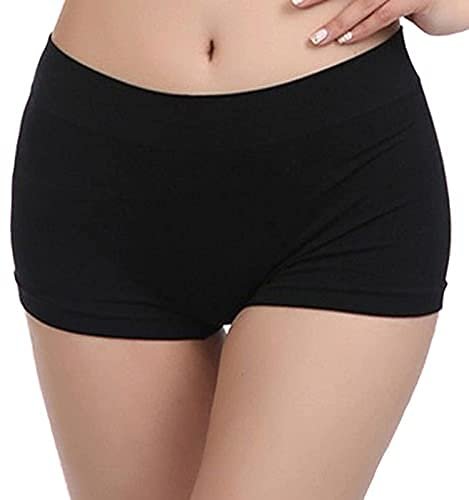 Seamless Boyshort Panties for Women Shorts Panty high Waist Shorts Women no Panty Lines- (Free Size 30-38)(Multi Colored) | ASJAR