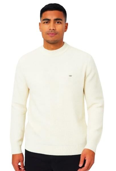 Striped Collar Neck Full Sleeves Regular Fit Womens Casual Sweater | Casual Winter | Womens Sweater for Winter Wear