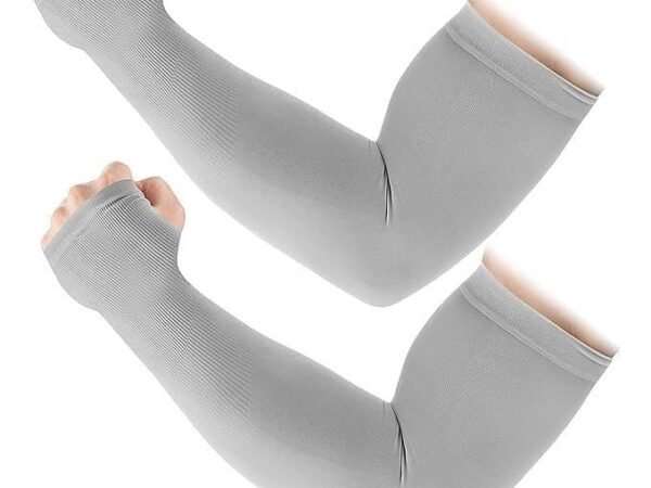 Sun Protection Arm Sleeves for Men & Women | UPF 50 Arm Cover for Biking, Cricket, Cycling, Golf & Outdoor Sports | Lightweight, Breathable & Comfortable UV Protection