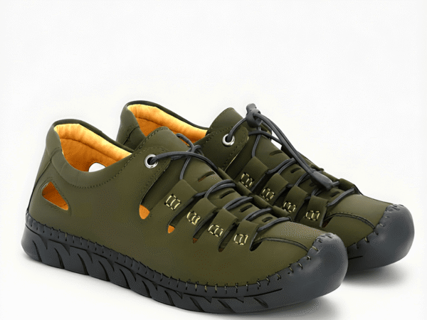 Latest Classic Roman Style Men’s Sandals | Durable Outdoor & Daily Wear Sandals | Comfortable Summer Casual Footwear | WUGO