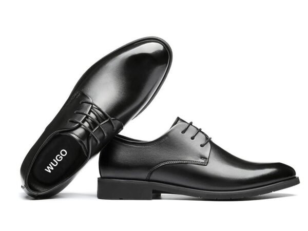 Latest Trendy Men Formal Shoes |Black Derby Shoes |Office Shoes For Men's & Boys | WUGO