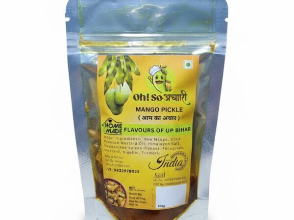 Oh! So Achari Mango Pickle