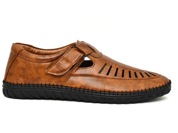 Latest Classic Roman Style Men’s Sandals | Durable Outdoor & Daily Wear Sandals | Comfortable Summer Casual Footwear | WUGO