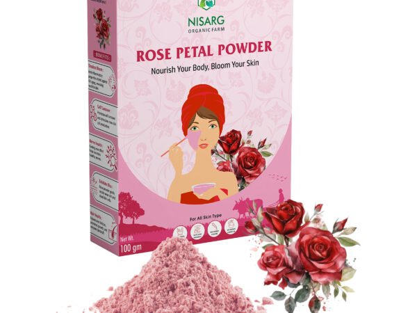 Red Rose Petals Powder