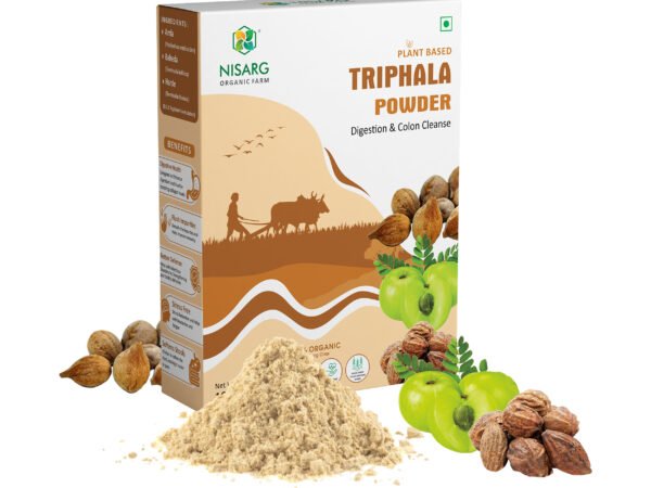 Organic Triphala Powder – For Digestion | Glowing Skin | Weight Loss