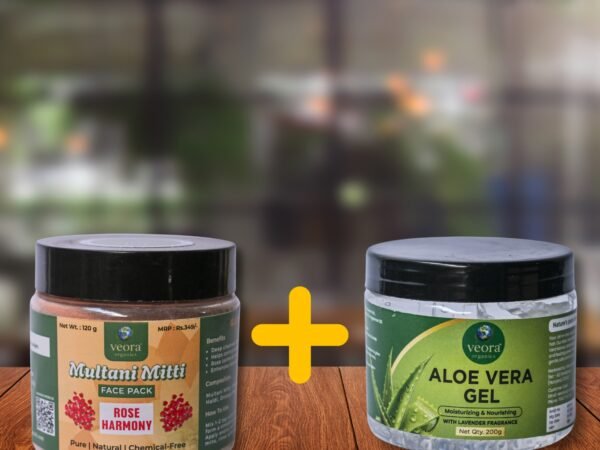 Veora Facepack Rose + Aloe Vera Gel