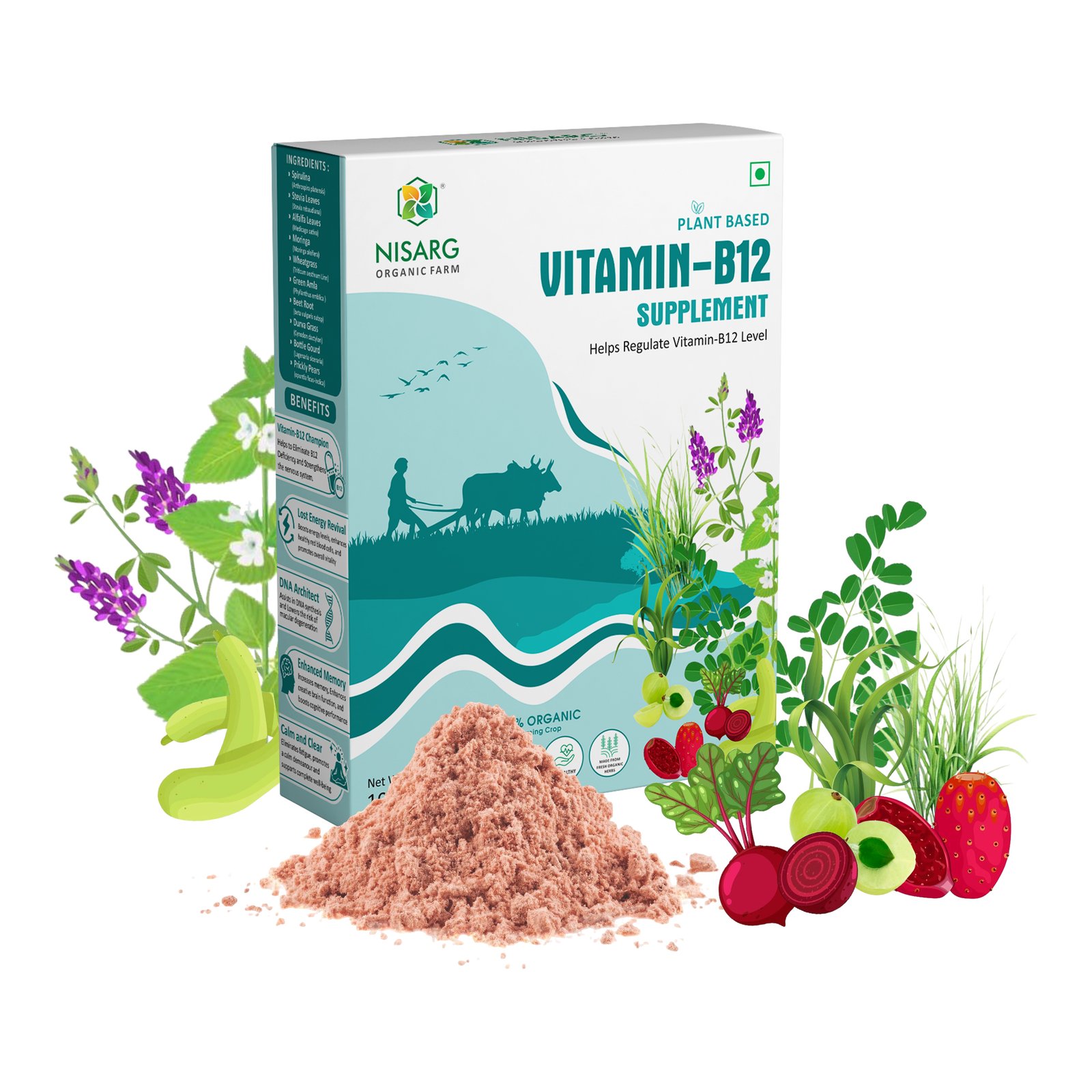 Vitamin B12 Supplements Front