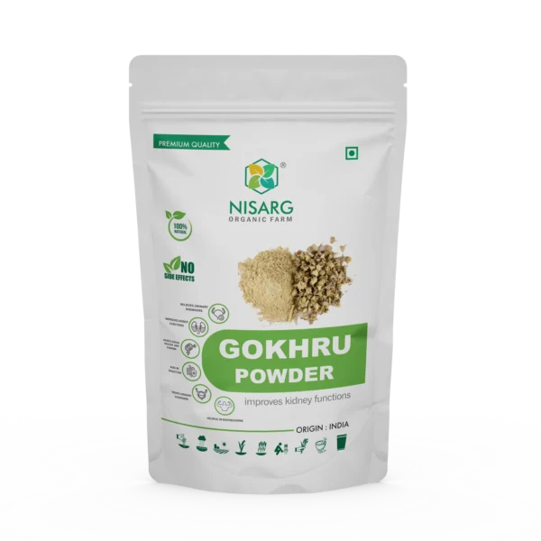 Organic Gokhru Powder | Gokshur Powder