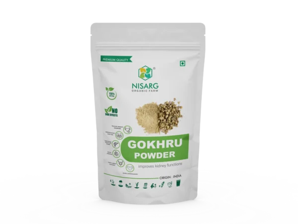 Organic Gokhru Powder | Gokshur Powder