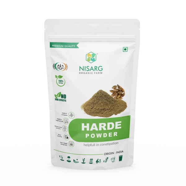 Organic Harde Powder | Haritaki Powder