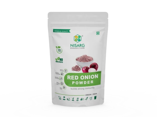 Organic Red Onion Powder | Dehydrated Onion Powder | Nisarg