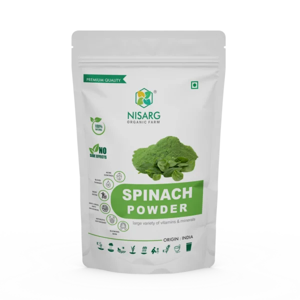 Natural Palak/ Spinach Powder | Nisarg