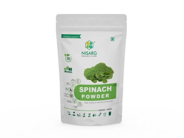 Natural Palak/ Spinach Powder | Nisarg