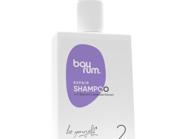 Repair Shampoo for Dry & Damaged Hair | Frizz Away Shampoo for Women & Men | Thick Hair Shampoo with Bayrum & Avocado Extract | Smooth & Shiny Hair | Sulfate-Free & Paraben-Free | 200ml | BAYRUM