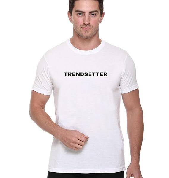 Unisex Trendsetter Printed T-Shirt | Modern Streetwear Graphic | Poly Cotton Round Neck Casual Wear | ISHADHARI