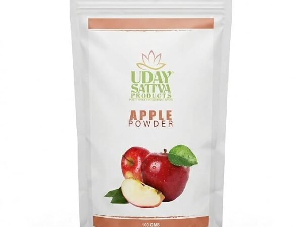 Apple Powder, Natural Fruit Powder, High Vitamin C, Rich Dietary Fiber, 100g | Uday sattva