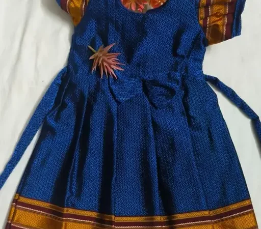 Baby girl khan frock with ballon sleeves | Mom and me