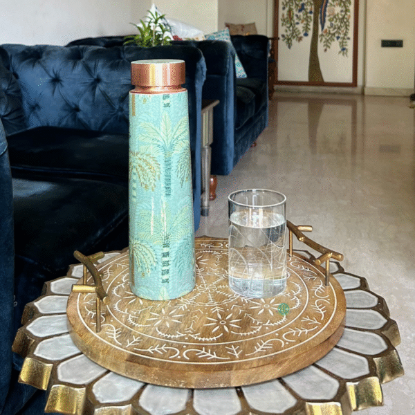Copper Water Bottle | 1 Litre | Boosts Immunity | HOUSE OF HERITAGE