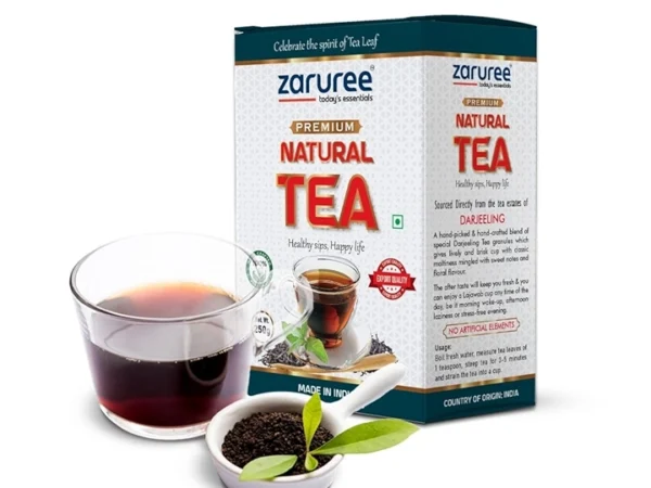 Darjeeling Premium Natural Black Tea 250g | Aromatic, Fresh & Full of Flavor |Loose Leaf Tea | Zaruree