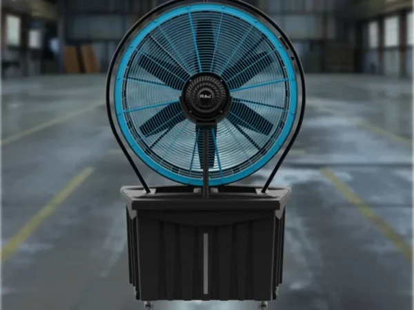 BOXER MIST FAN 1100-COPPER – Reliable High-Airflow Misting Fan for Large Open Areas | Raj Cooling