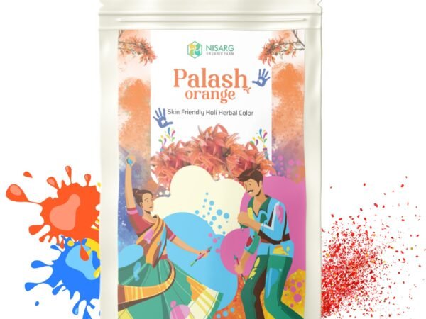 Organic Orange Holi Colors | Natural Holi Color Orange | Nisarg organic