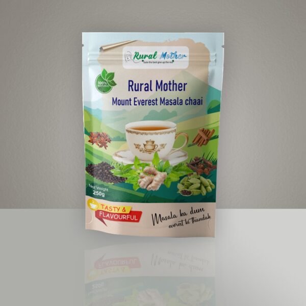 Mount Everest Masala Chai – Premium Spiced Tea, 250g Pack | Rural Mother