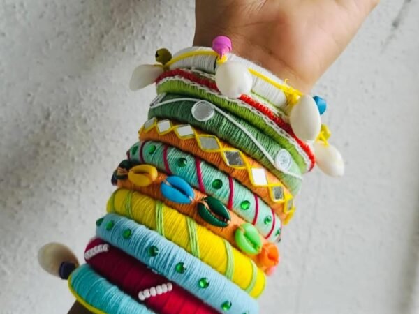 Swapna [multi-colour Handcrafted Bangles] | NDFASHION