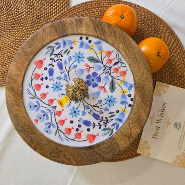 Sophisticated Wooden Multipurpose Storage Box | Ecofriendly Tableware | Stylish & Durable | HOUSE OF HERITAGE