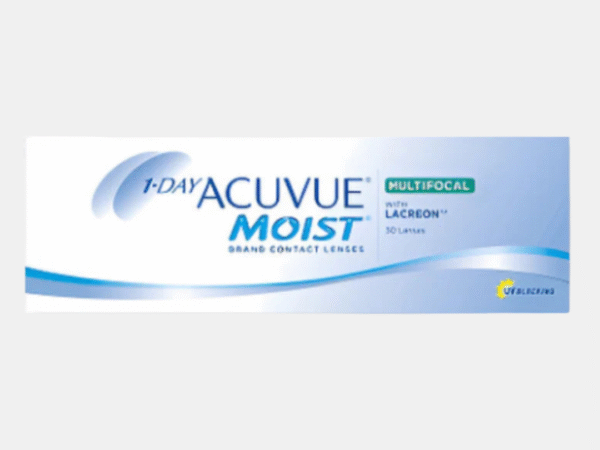ACUVUE MOIST 1-DAY MULTIFOCAL CONTACT LENSES (30 LENS/BOX) DAILIES | Eyekart