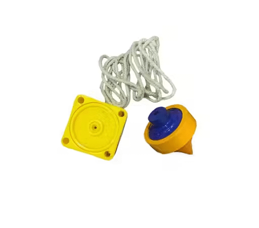 225g Plumb Bob with Plastic Handle & Line Thread | Accurate Vertical Measurement Tool for Masonry, Construction, Carpentry & DIY Work | Emm Emm