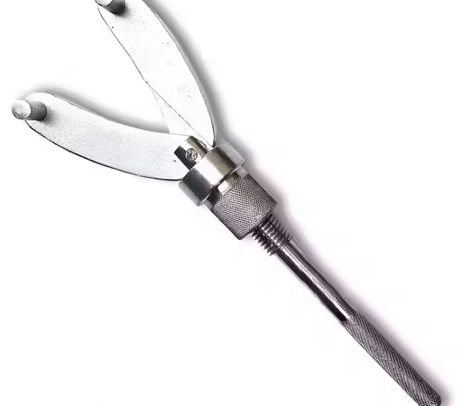 Premium Magnet Holder 4Pin Tool Came Shaft Lock Holder for Maruti & Other Vehicles - Chrome Plated Tool (Kanchi) with Heavy Nut Adjustment | Emm Emm