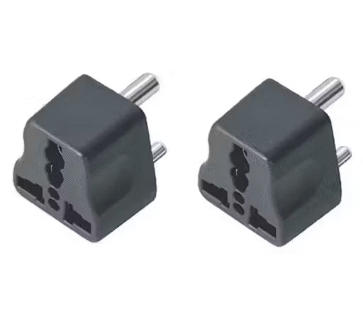 2 Pcs Universal Conversion Plug for India & South Africa | Emm Emm